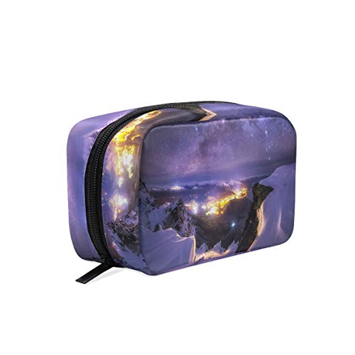 Cosmetic Bag Nature Milky Way Girls Makeup Organizer Box Lazy Toiletry Case