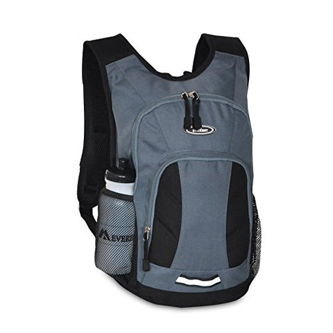 Everest Mini Hiking Pack, Dark Gray/Black
