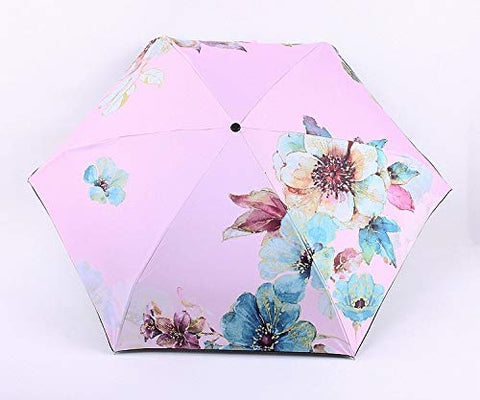 Table Office Accessories M and F 1PC Women Flower Umbrella Anti UV Protection Sun Umbrella Pink