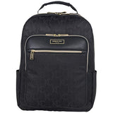 Kenneth Cole Reaction Women's New York Kc Street Jacquard 15" Backpack Laptop, Black One Size