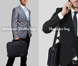 Laptop Briefcase,15.6 Inch Laptop Bag,Business Office Bag for Men Women,Stylish Nylon