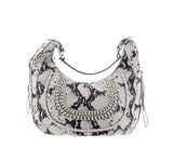 Aimee Kestenberg Pebble Leather Hobo Genny Lavendar Snake New A275856