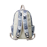 ABage Women's School Backpack Set Patterned Lightweight Book Bag Laptop Backpacks, A6