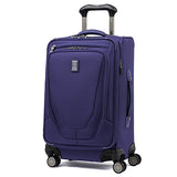 Travelpro Luggage Crew 11 21" Carry-On Expandable Spinner W/Suiter And Usb Port, Indigo