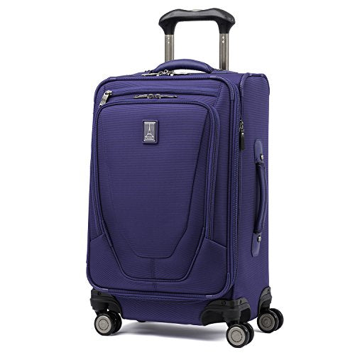 Travelpro Luggage Crew 11 21" Carry-On Expandable Spinner W/Suiter And Usb Port, Indigo