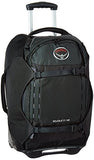 Osprey Packs Sojourn Wheeled Luggage, Flash Black, 45 L/22"