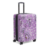 Vera Bradley Hardside Large Spinner, Lavender dandelion