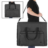 Damero Carrying Tote Bag Compatible with Apple 27" iMac Desktop Computer, Travel Storage Bag for iMac 27-inch and Other Accessories, Black