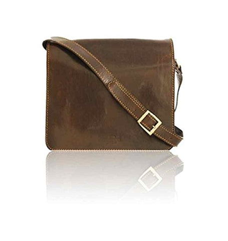 Timmari Chestnut Collection Italian Leather Shoulder Bag