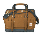 Carhartt Legacy Tool Bag 18-Inch W/ Molded Base, Carhartt Brown