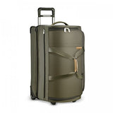 Briggs & Riley Baseline Upright Duffle Bag, Olive, Medium