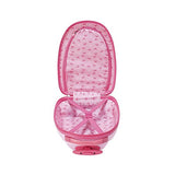 Travelers Club 16" Kids' Carry-On Luggage with DIY Replaceable Photo Feature, Pink Heart Color Option