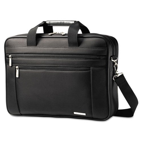 Samsonite - Classic Perfect Fit Laptop Case, 16.5 x 4.5 x 12, Nylon, Black