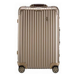 Rimowa Lufthansa Private Jet Collection Suitcase 63.5L Titanium Electronic Tag