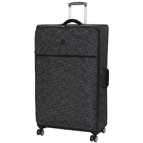 it luggage 34.4" Stitched Squares Lightweight Case, Black