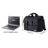 Lifewit 17" Men's Military Laptop Messenger Bag Multifunction Tactical Briefcase Computer