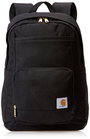 Carhartt Legacy Classic Work Backpack With Padded Laptop Sleeve, Black