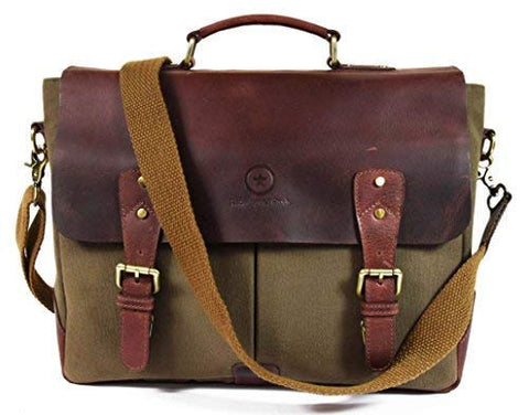 Messenger Bag for Men and Women | Shoulder Bag with Multiple Compartments Zippered Pockets School