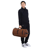 Men's Large Capacity Mountaineering Canvas Backpack Fashion Travelling Shoulder Bag