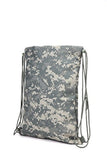 Heavy Duty Drawstring Backpack in Digital Camouflage Army Military Sack, Model: , Spoorting Goods