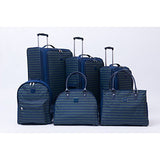 Isaac Mizrahi Ingram 26" Checked Spinner Luggage (Green)