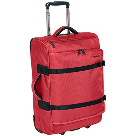 AmazonBasics Francis Wheeled Duffel, Red