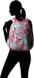 Vera Bradley Iconic Campus Backpack, Signature Cotton, Wildflower Paisley