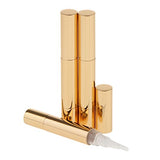 Baoblaze Pack of 3 Pieces 5ml Empty Twist Pen with Brush Travel Portable Eyelash Lip Gloss Tube