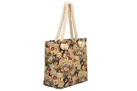Mellow World Teddy Tb1303 Sling Tote, Tan, One Size