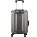Delsey Paris Chromium Lite 19-Inch International Spinner Carry-On With Expansion (Graphite)