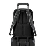 Briggs & Riley Leather Medium Backpack (No Initials Black)
