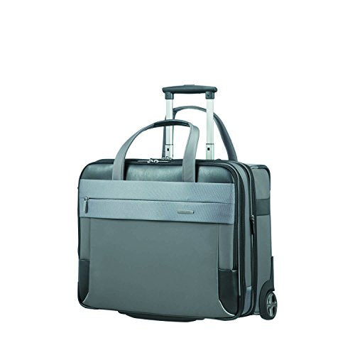 SAMSONITE ROLLING TOTE 17.3" EXP (GREY/BLACK) -SPECTROLITE 2.0 Travel Tote, 0 cm, Grey