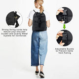 BeeGreen Black Drawstring Backpack Bag Large 18"L x 13.6"W Gym Sports String Bags with Inside Pouch Waterproof Cinch Bag Sackpack with Mesh Zipper Pockets for Teens Girls Boys