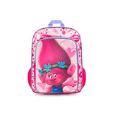 Trolls Backpack School Bag Poppy By Heys - Dreamworks, For Girls, 16 Inch With Adjustable Back