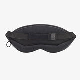 Lewis N. Clark Comfort Eye Mask With Adjustable Straps Blocks Out All Light ,  Black,  One Size,