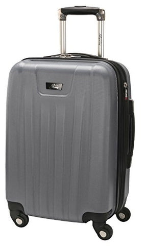 Skyway Nimbus 2.0 20-Inch 4 Wheel Expandable Carry-On, Silver, One Size