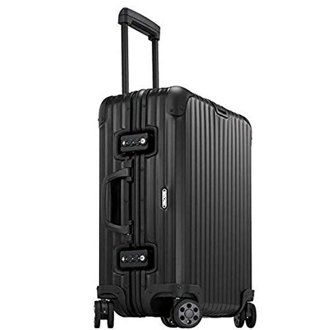 Rimowa Topas Stealth Luggage Iata 21" Inch Multiwheel 32L Suitcase - Matte Black