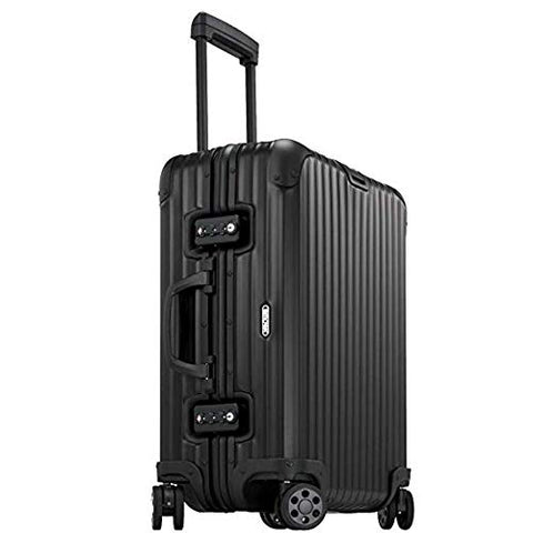Rimowa Topas Stealth Luggage IATA 21" Inch Multiwheel 32L Suitcase - Matte Black