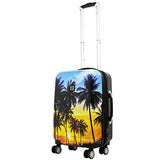 FUL Luggage Printed Tropical, Orange