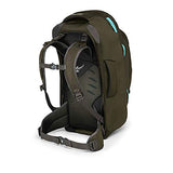 Osprey Packs Fairview 55 Women's Travel Backpack, Misty Grey, Small/Medium