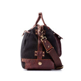 Will Leather Goods Men'S Traveler Duffel Bag - Brown/Black