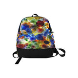Xingchenss Vegas Bellagio Glass Art Casual Daypack Travel Bag College School Backpack Mens Women