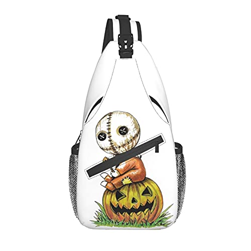 Sam Trick Or Treat Casual Messenger Bag Shoulder Bag Small Body Large Capacity Backpack Travel and Hiking Fashion Shoulder Bag