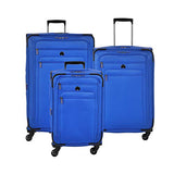 Delsey Helium Sky 2.0 3 Piece Set Spinner Trolley (Blue)
