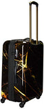 Heys America Unisex Portoro Marble 26" Spinner Black/Gold One Size