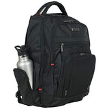 Kenneth Cole Reaction Dual Compartment with USB Port (RFID) Laptop Backpack Black One Size