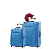 Travelpro Maxlite 5 | 3-Pc Set | Int'L Carry-On & 26" Exp. Rollaboard With Travel Pillow (Azure