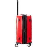 Mcbrine Luggage A747 Expandable 3Pc Luggage Set (Silver)