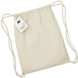 Westford Mill Earthaware Organic Gymsac - Black Or Natural - Natural