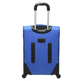 Travelers Club Luggage Marina 3-Piece Expandable Softside Spinner Value Set, Blue